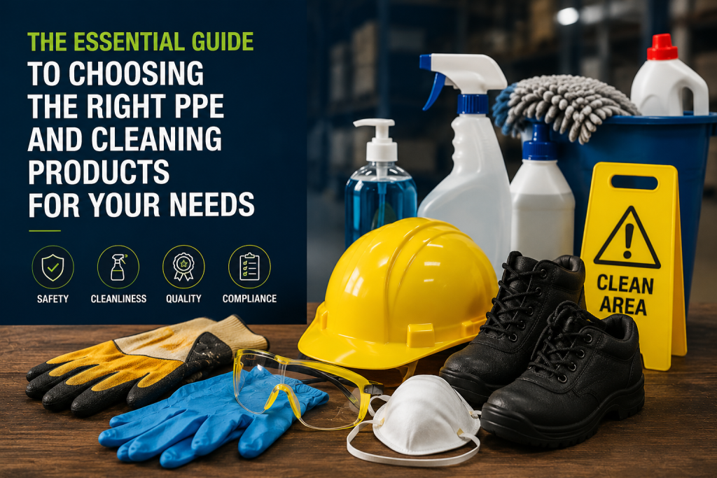 Choosing the Right PPE & Cleaning Products