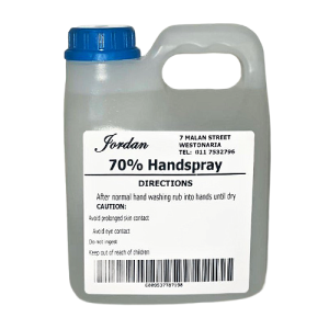 70% Hand Spray Sanitiser